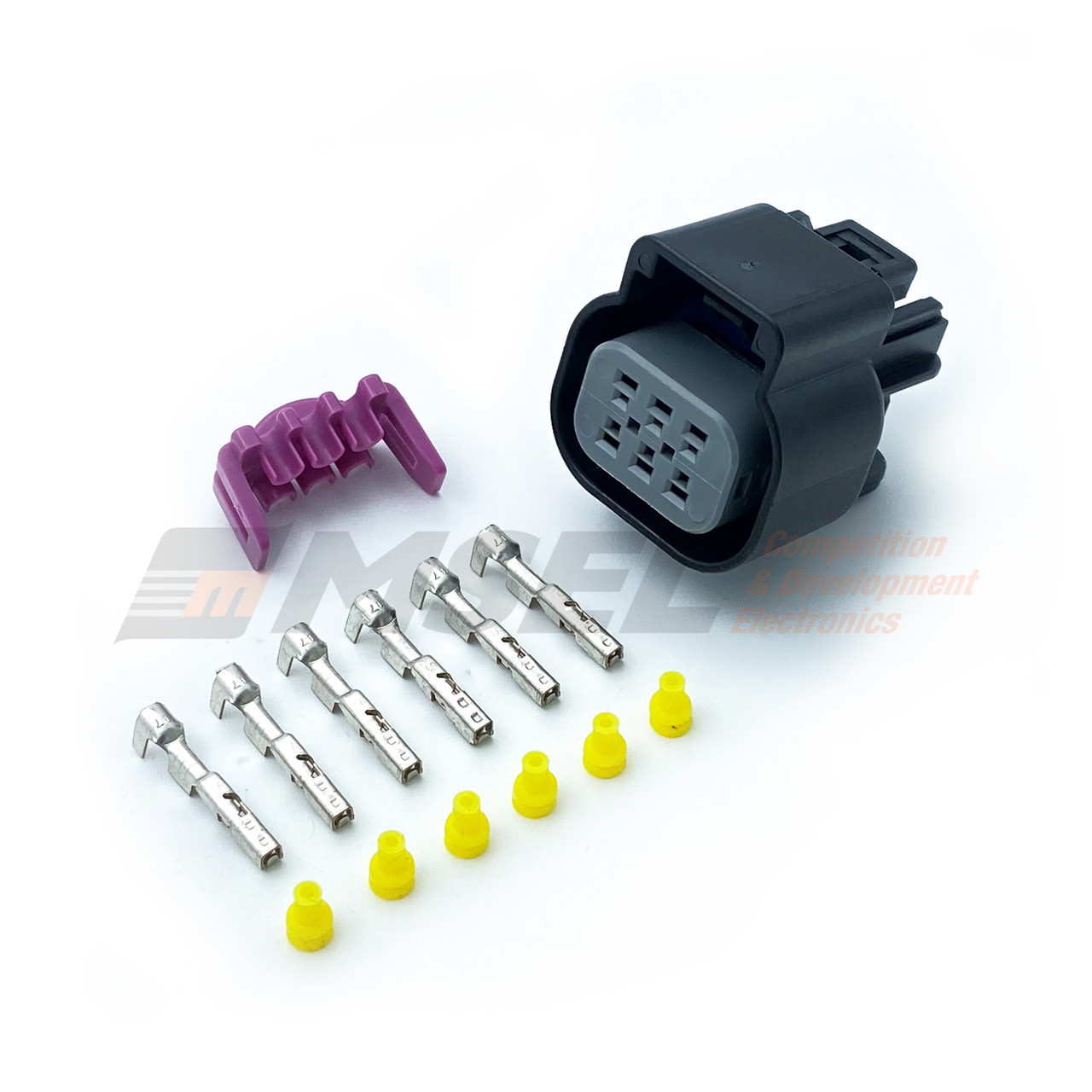 Delphi 6-Way Female Connector Kit for GM LS2 Onwards DBW Motors