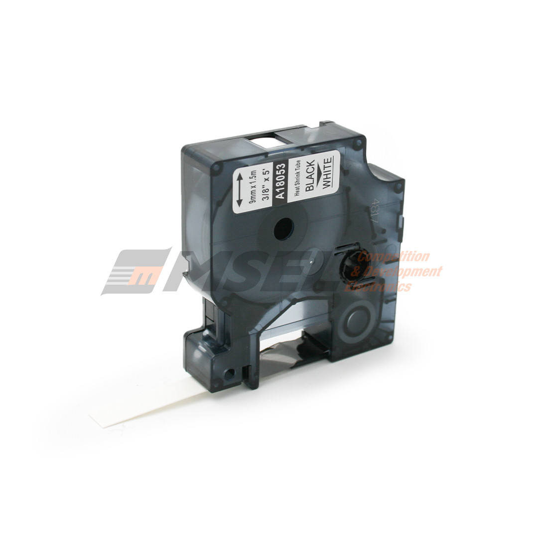 Rhino Compatible Heat Shrink Cartridge - 9mm x 1.5m - White
