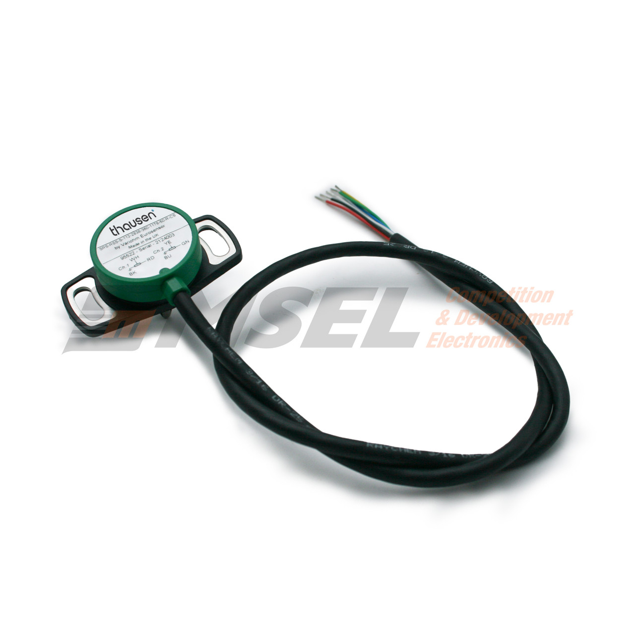 Contactless 38mm Dual Track 360 Degree Rotary Sensor for Gearboxes