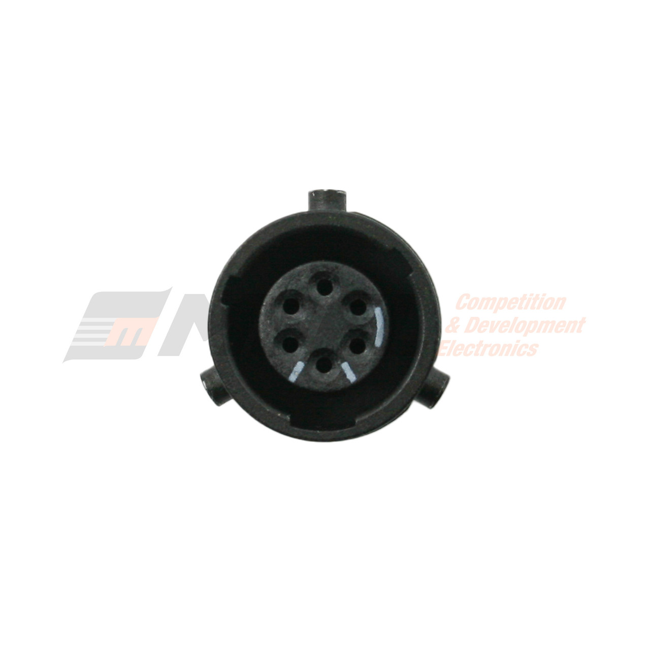 Autosport 6-Way Inline Receptacle With Sockets - Yellow
