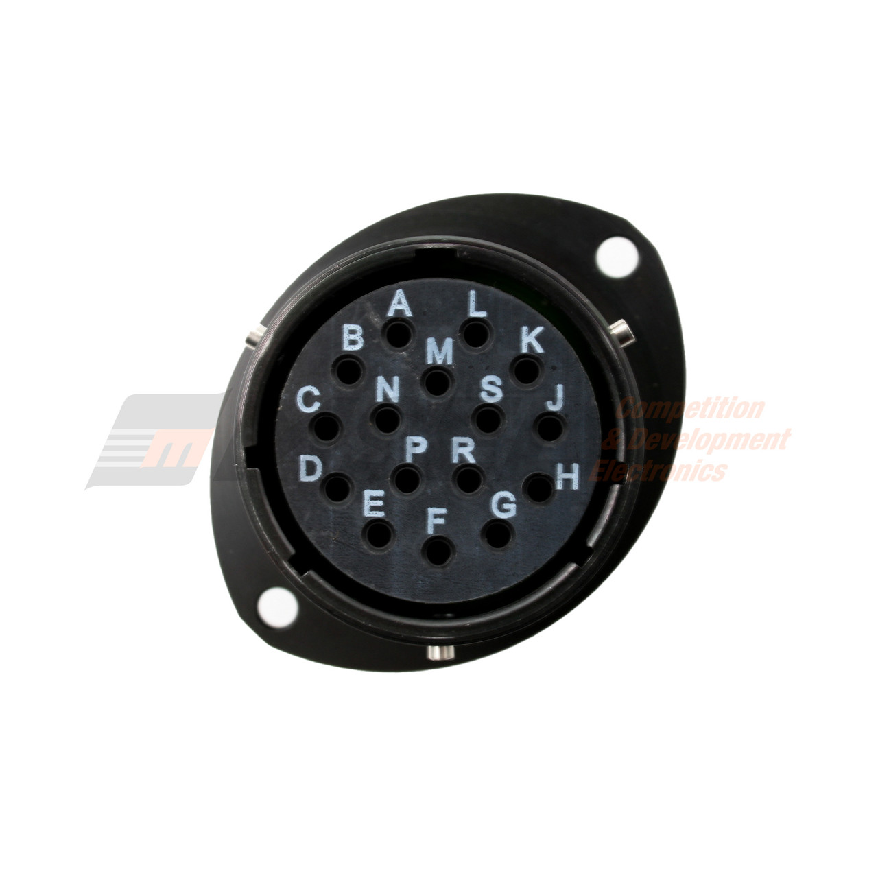 Autosport 16-Way Bulkhead Connector With Sockets - Red