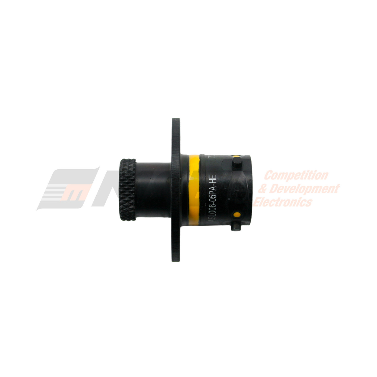 Autosport Lite 5-Way Bulkhead Connector with Pins - Yellow