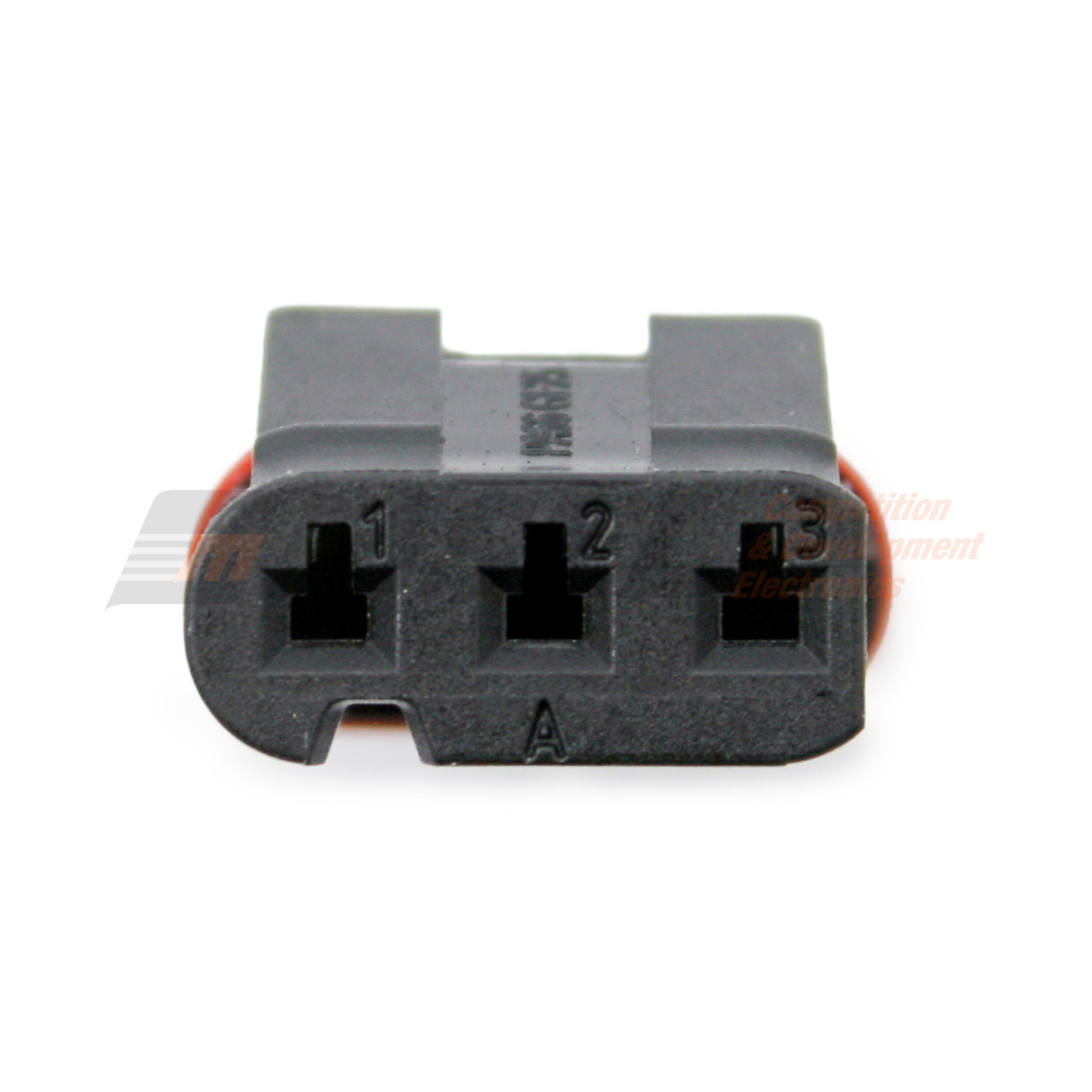 Hirschmann 3-Way Female Connector Kit -Keying "A"