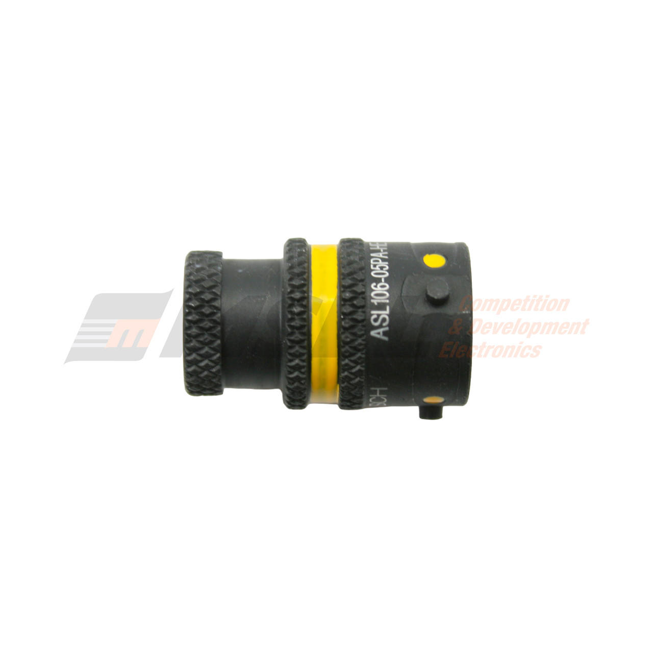 Autosport Lite 5-Way Inline Receptacle with size 23 Pins - Yellow
