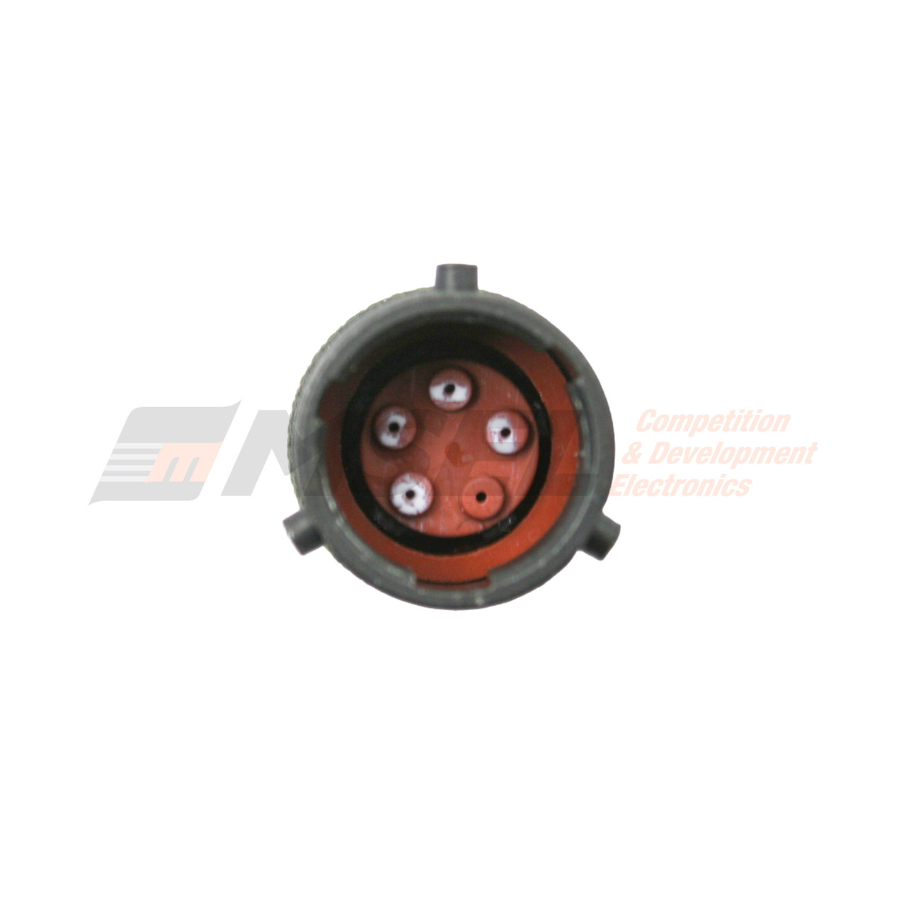 Autosport Lite 5-Way Inline Receptacle with size 23 Pins - Red