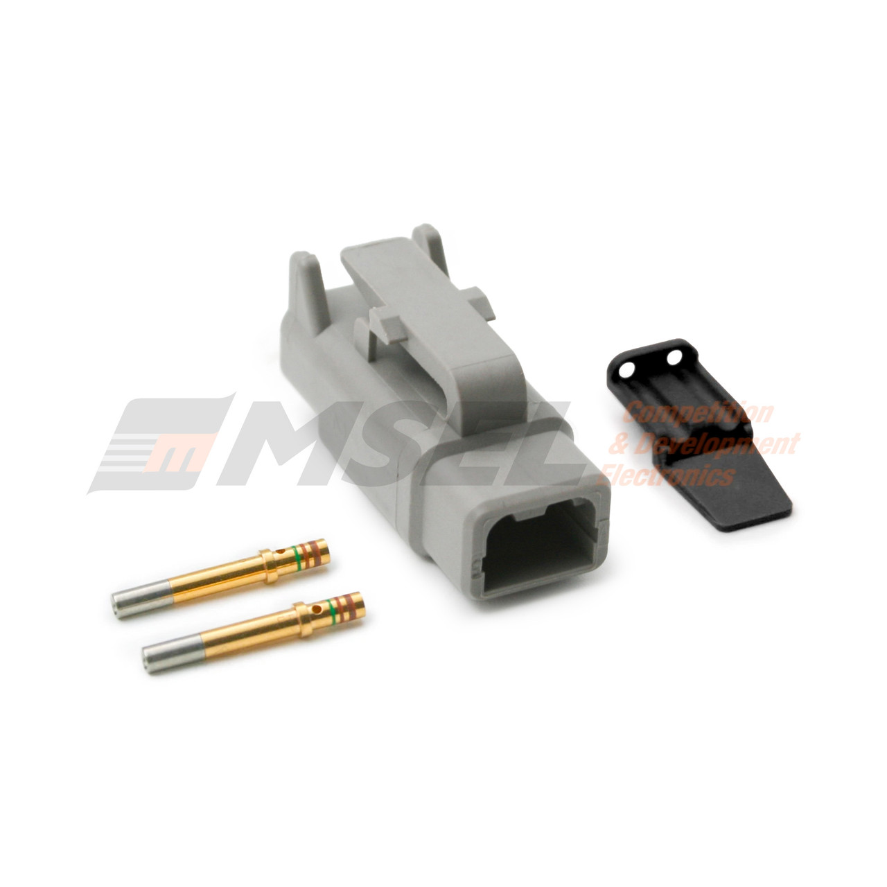 Deutsch DTM 2-Way Plug Kit No Heat Shrink Gland
