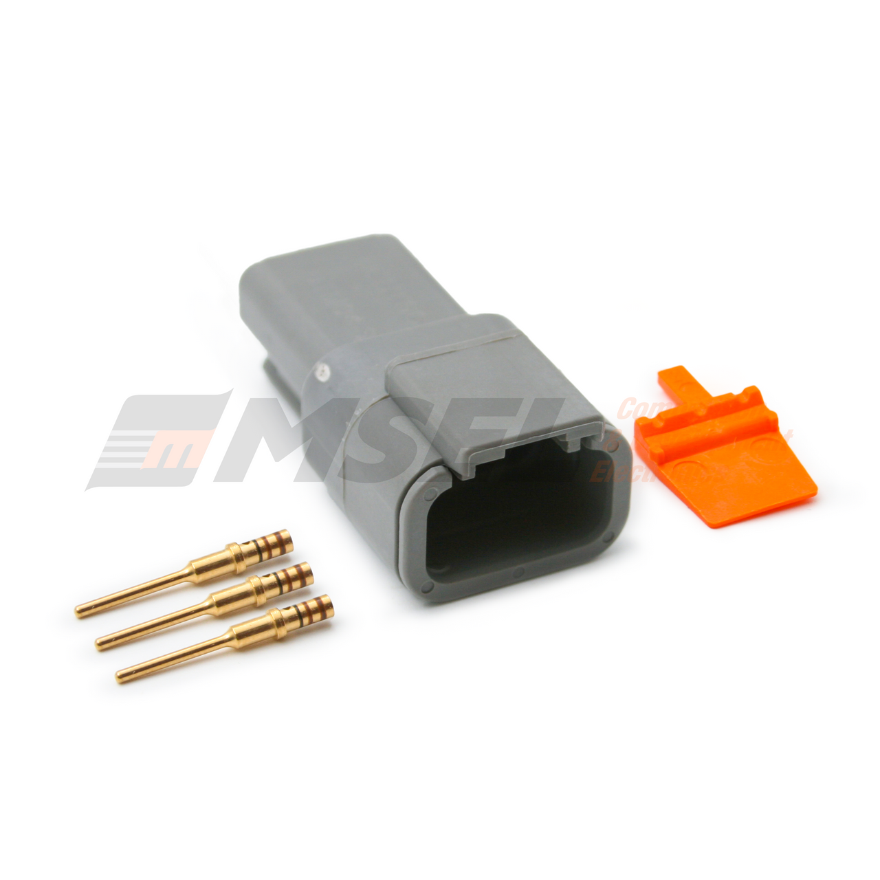 Deutsch DTM 3-Way Connector Kit No Heat Shrink Gland