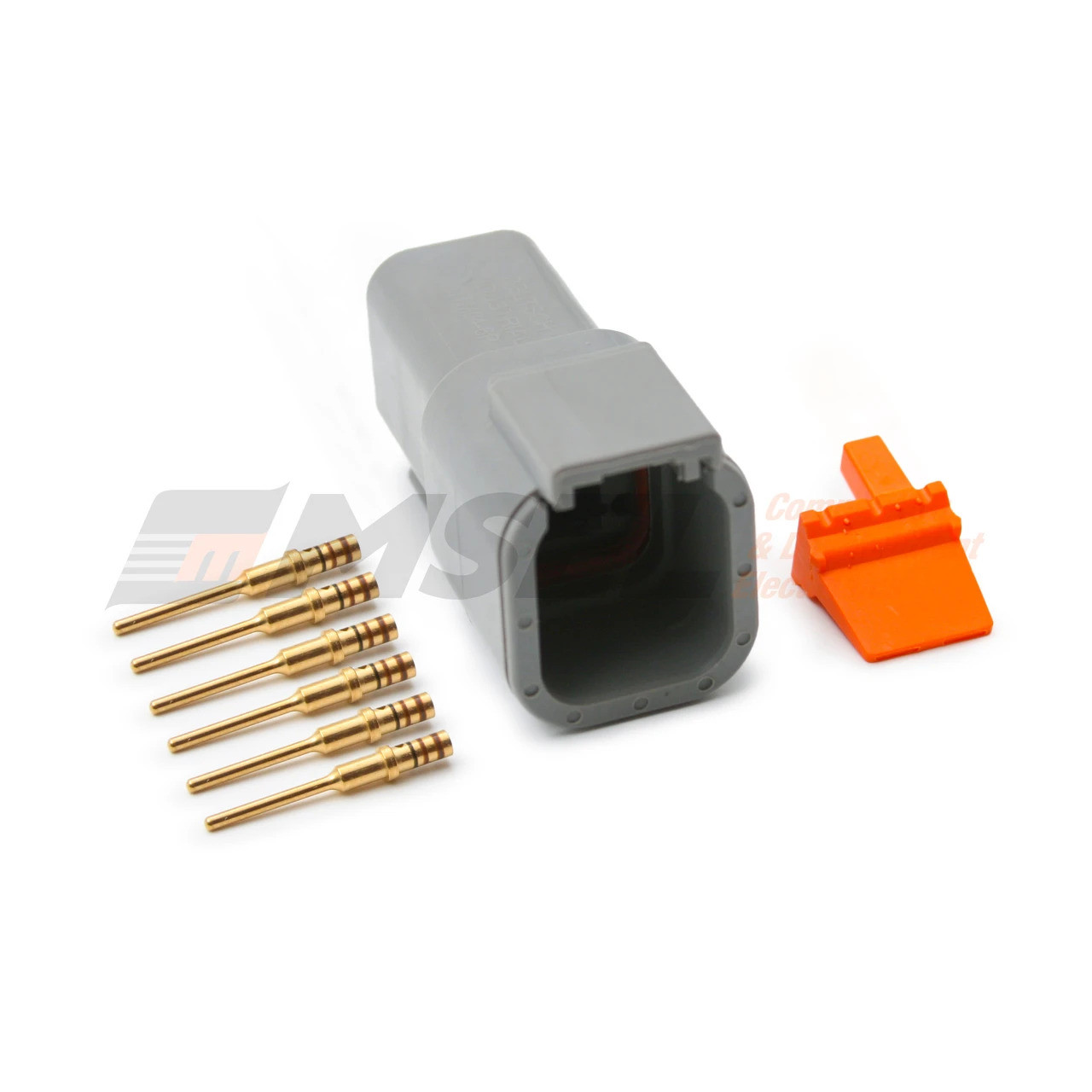 Deutsch DTM 6-Way Connector Kit No Heat Shrink Gland