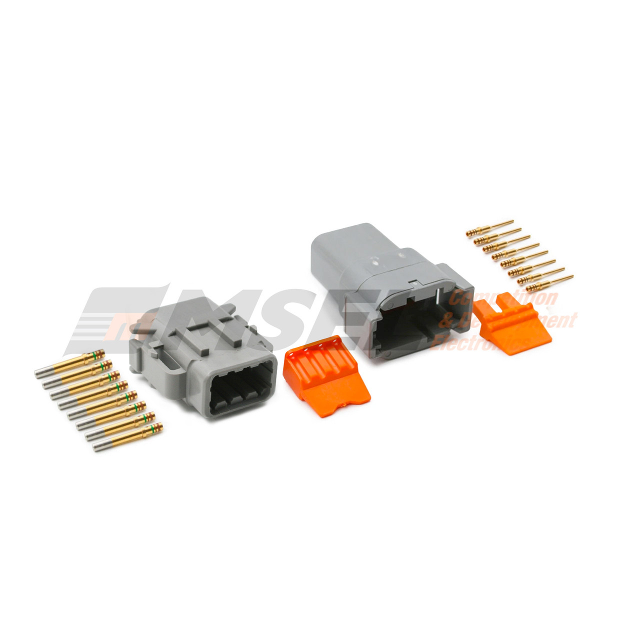 Deutsch DTM 8-Way Connector Kit No Heat Shrink Gland