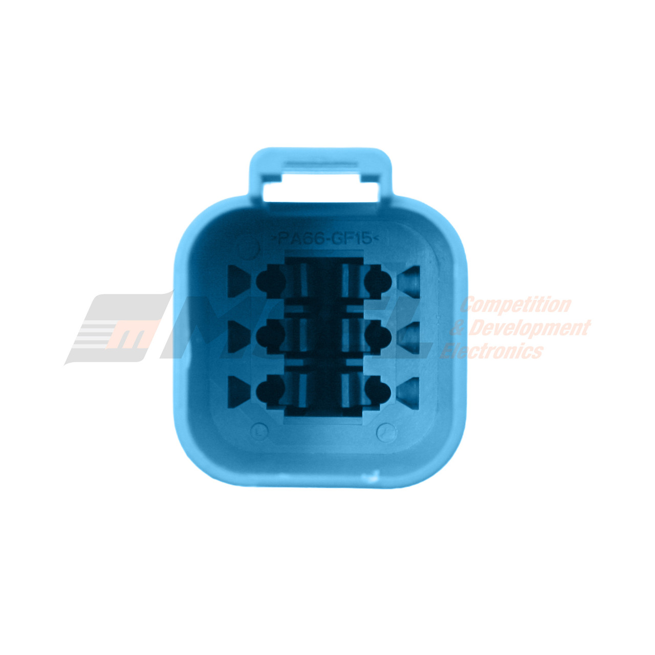 Deutsch Colour DT 6-Way Receptacle Kit with Solid Sockets