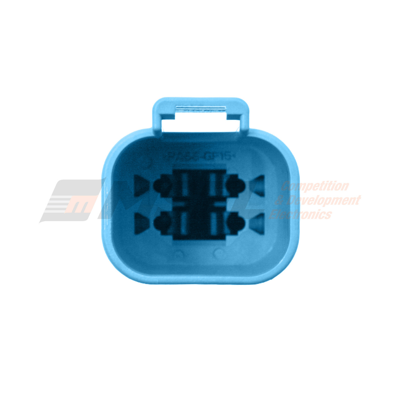 Deutsch Colour DT 4-Way Receptacle Kit with Solid Sockets