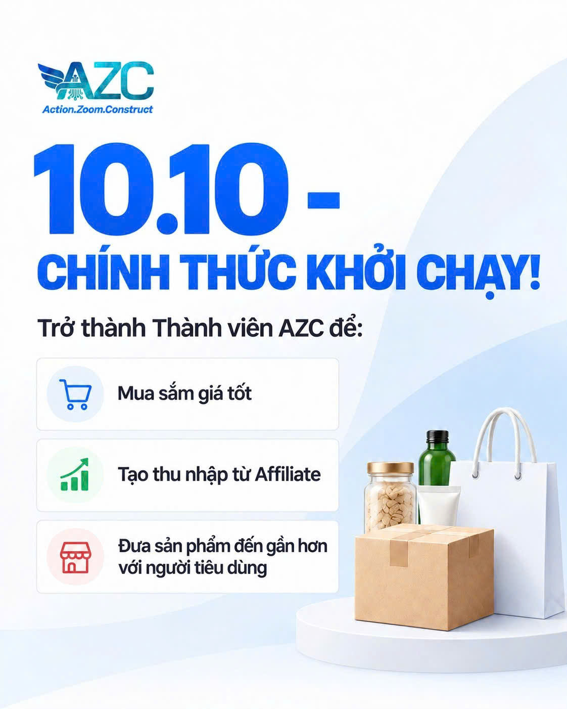 Thông báo từ AZC Mart