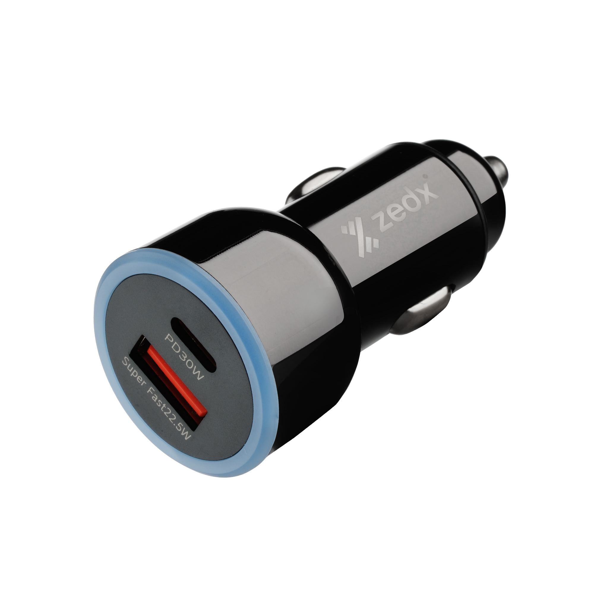 52.5 W Dual Port Fast Car Charger (ZE-01) thumbnail 2