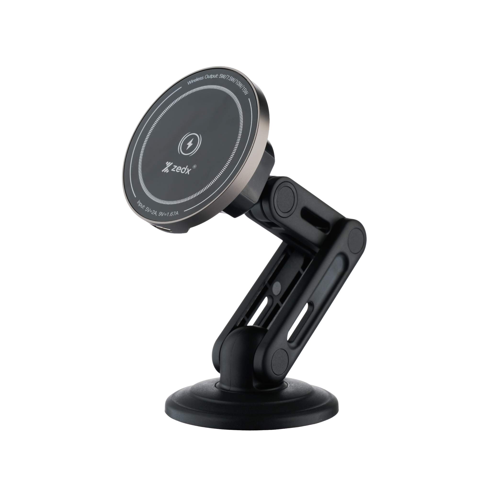 15 W Magnetic Wireless Car Charger Mount (C317) product image