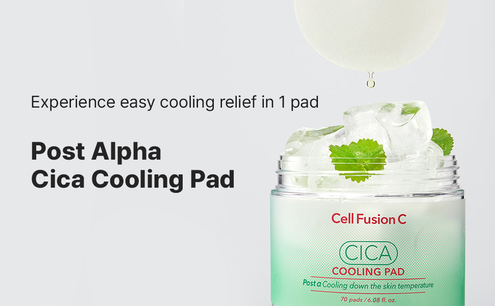 Post Alpha CICA Cooling Toner Pad (70 pads) detail 1