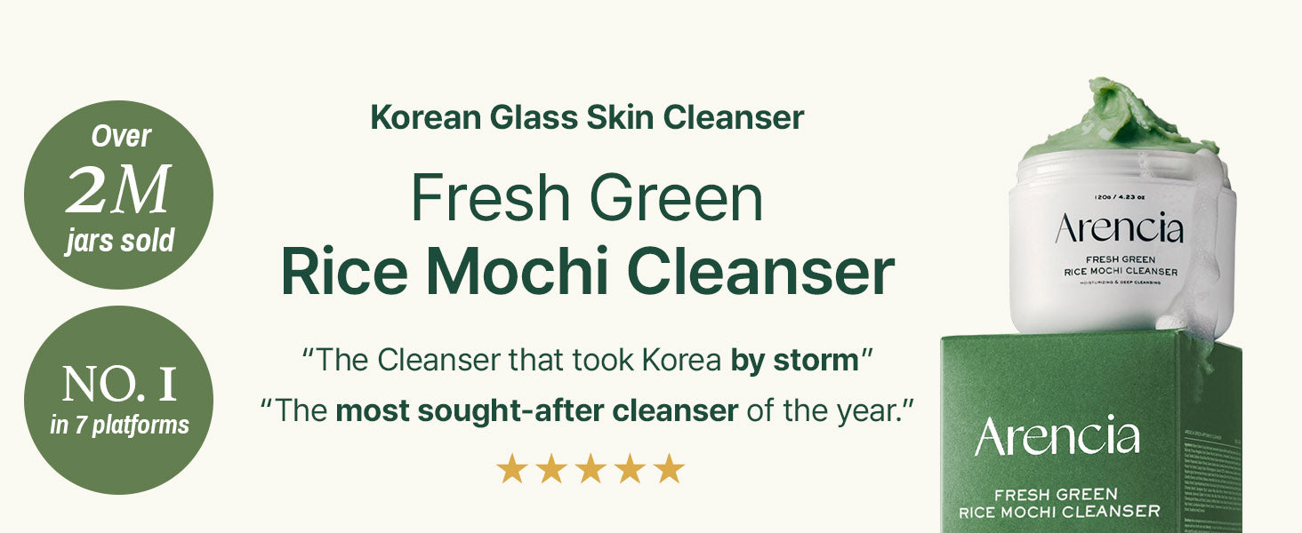 Fresh Green Rice Mochi Cleanser detail 1