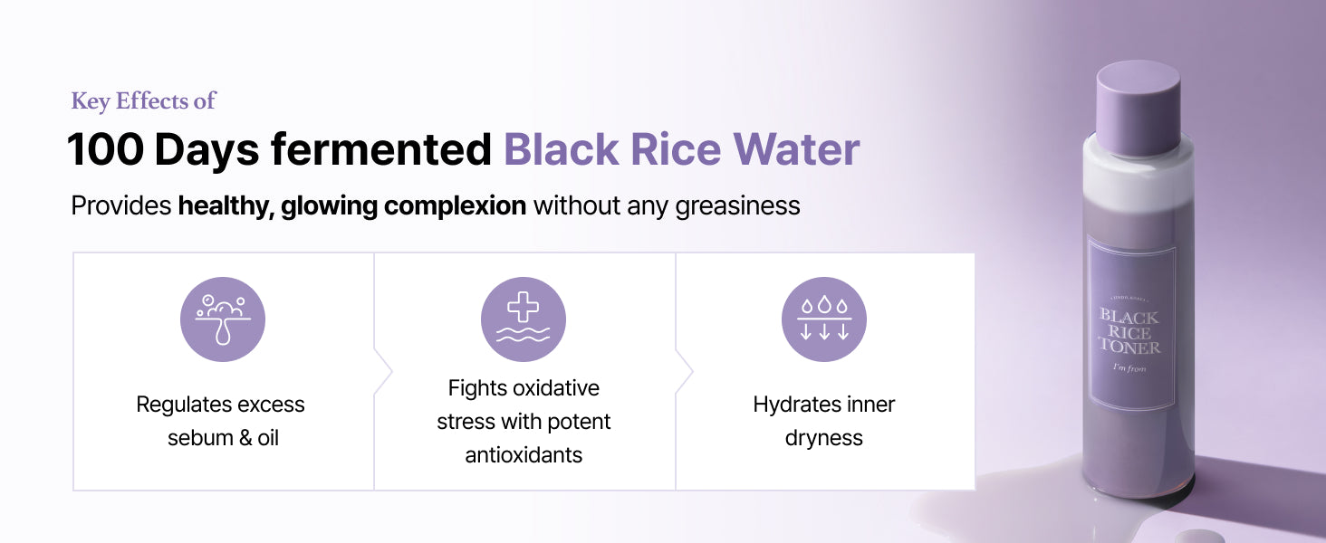 Black Rice Toner for Oily Skin detail 1