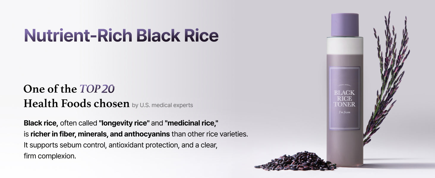 Black Rice Toner for Oily Skin detail 2