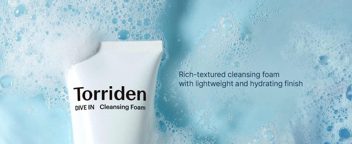 DIVE IN Cleansing Foam detail 3