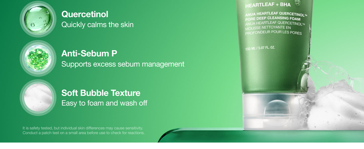 Heartleaf Deep Cleansing Foam detail 2