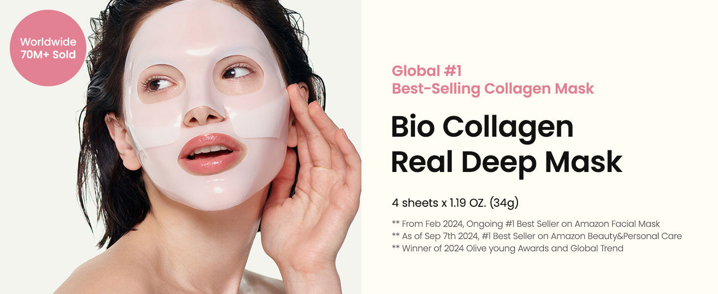 Bio-Collagen Real Deep Mask (4ea) detail 1