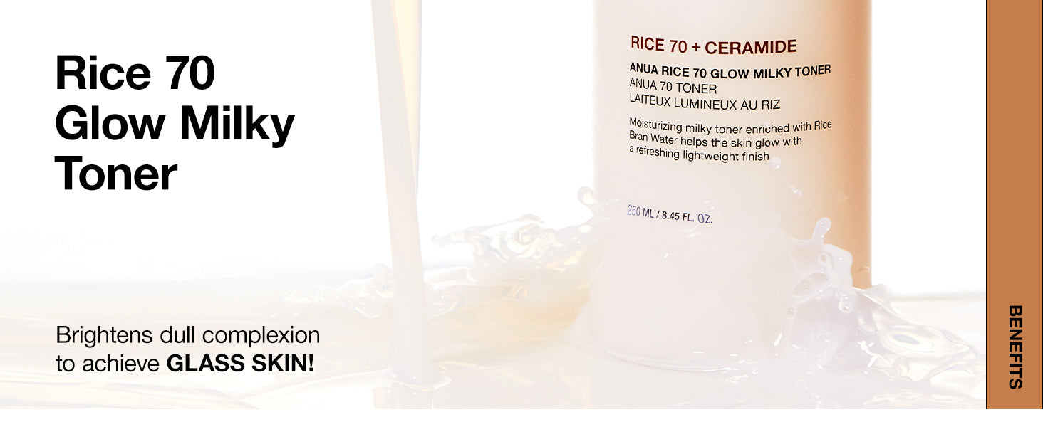 Rice 70 Glow Milky Toner detail 3