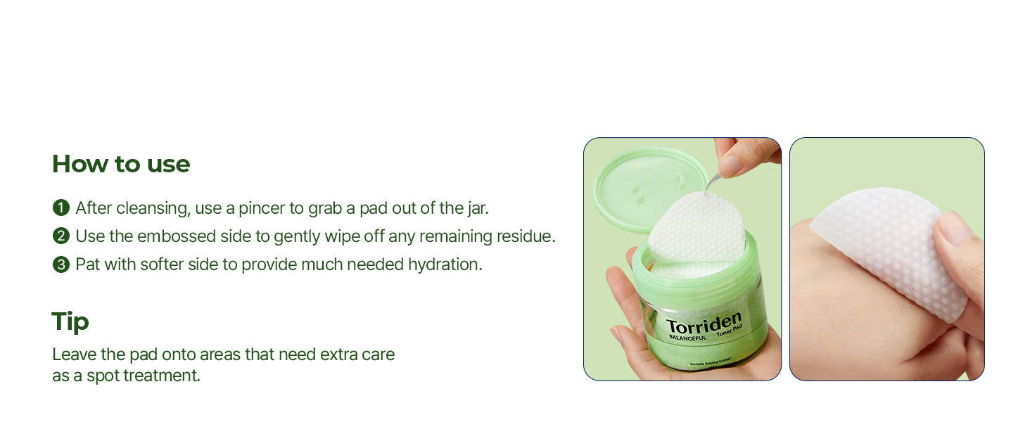 Balanceful Cica Toner Pad (60 sheets) detail 7