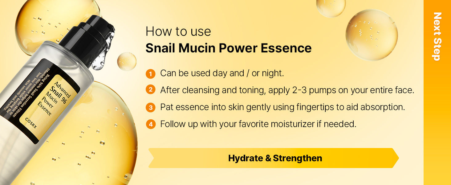 Snail Mucin 96% Repairing Serum for Sooothing & detail 8