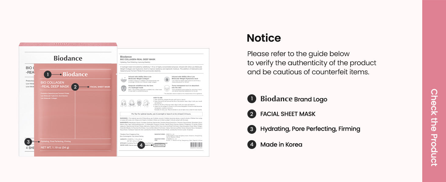 Bio-Collagen Real Deep Mask (4ea) detail 11