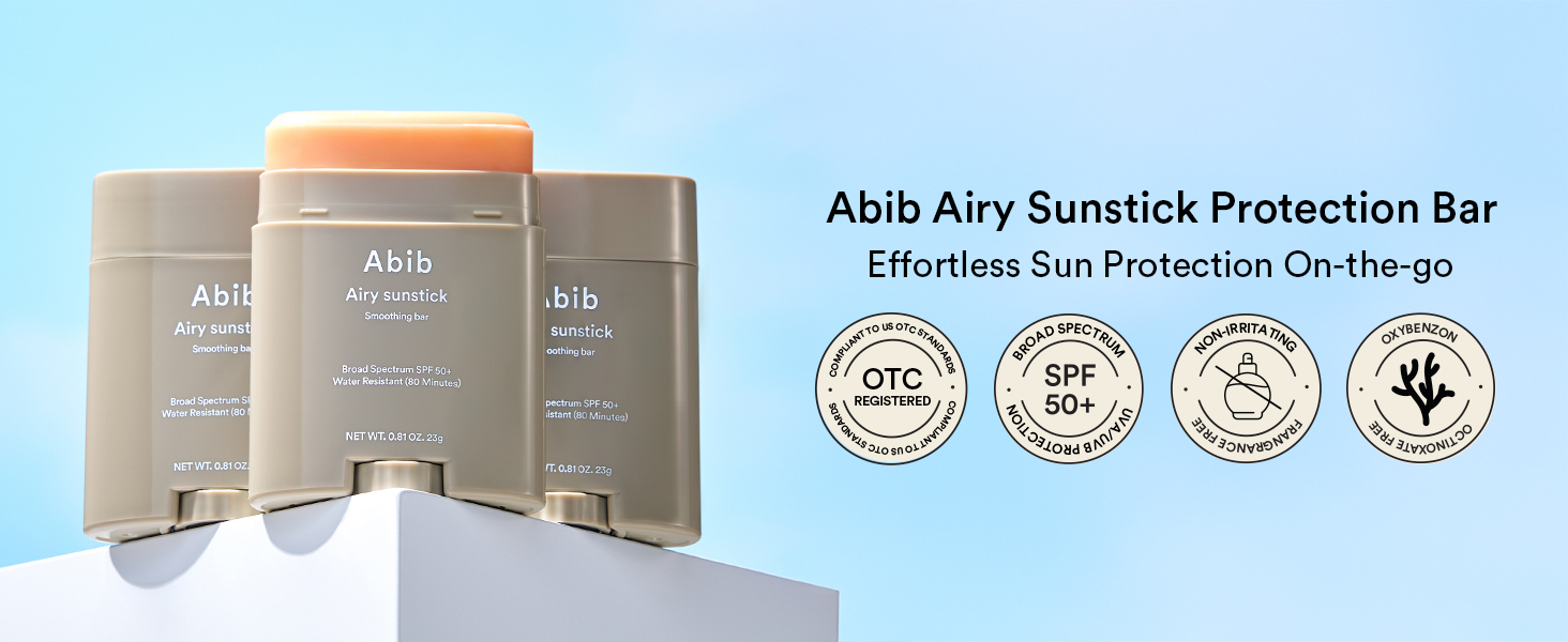Airy Sunstick Protection Bar DUO SPF50+ Broad Spectrum detail 1