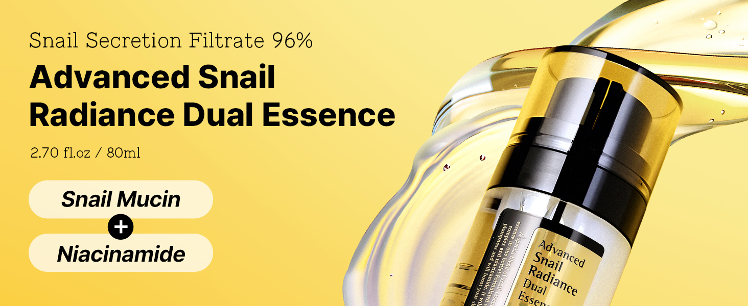 Snail Mucin 74% + Niacinamide 5% Dual Face detail 1