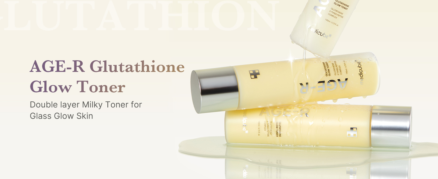 Age-R Glutathione Glow Milky Toner detail 1