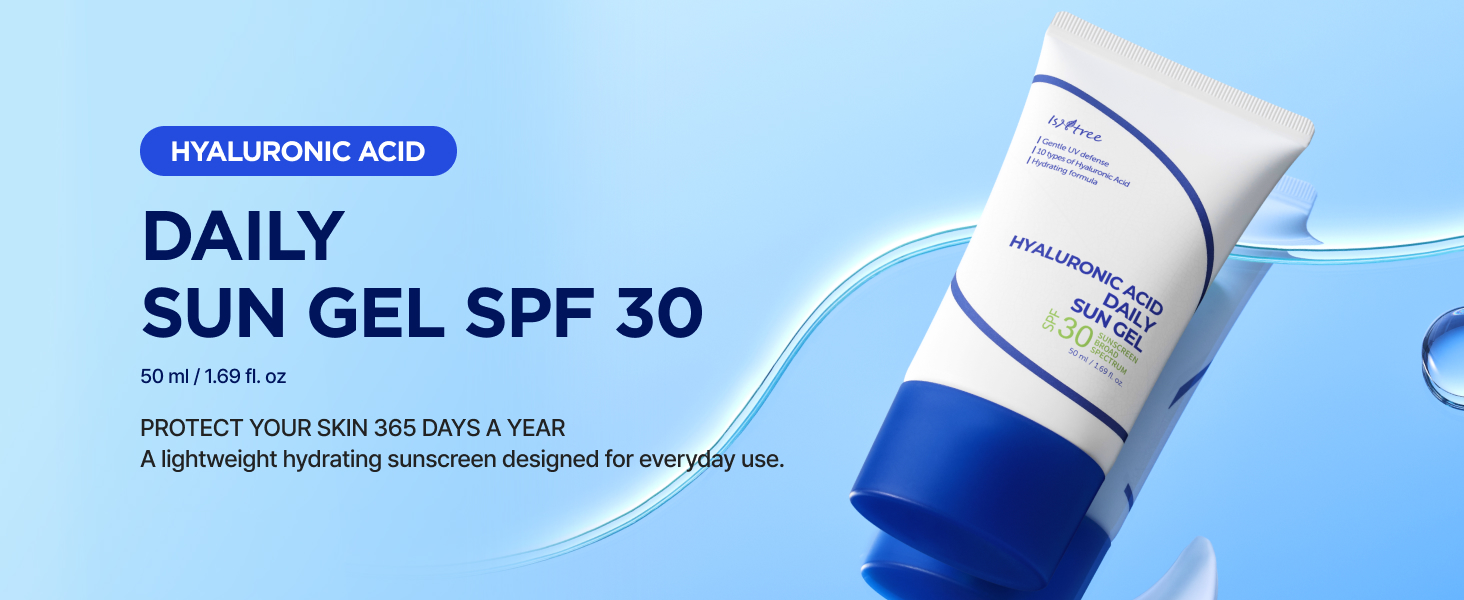 Hyaluronic Acid Daily Sun Gel SPF 30 detail 1