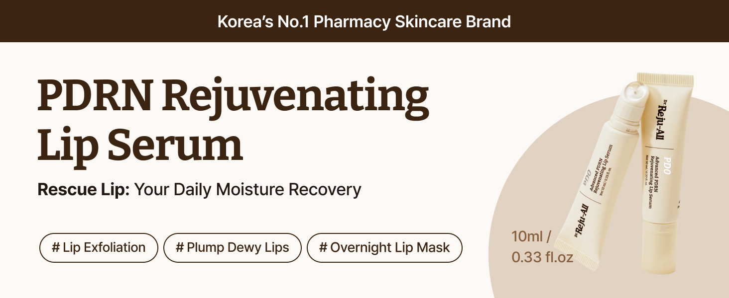 Advanced PDRN Rejuvenating Lip Serum 0.3 Fl Oz detail 1