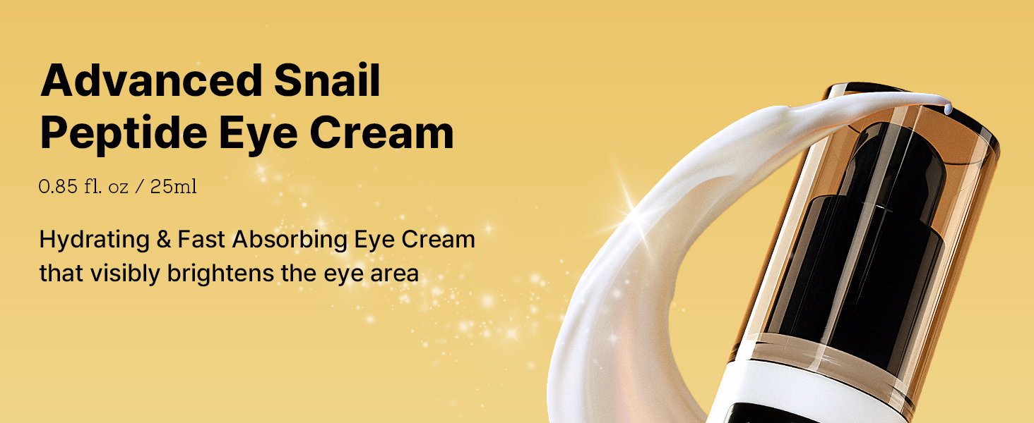 Snail Mucin Peptide Under Eye Cream for Anti-aging detail 1