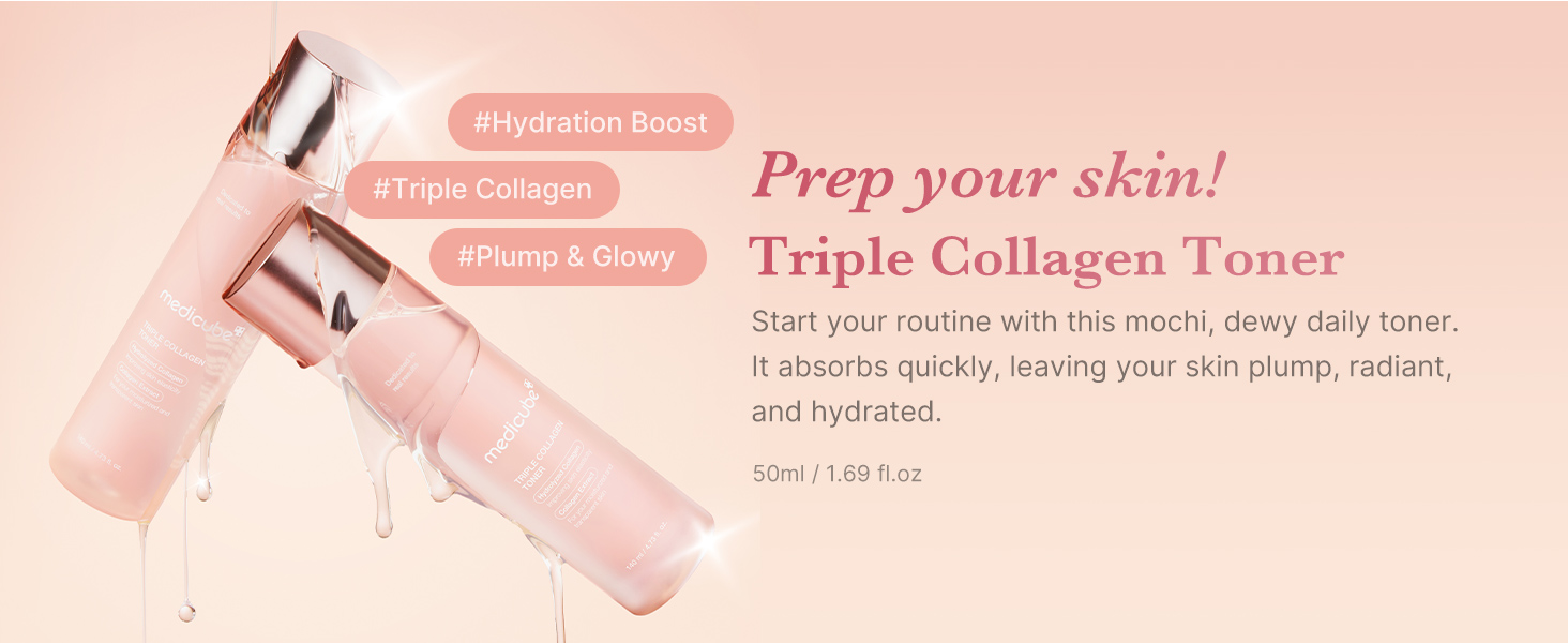 Triple Collagen Toner for Deep Hydration & Plump detail 1