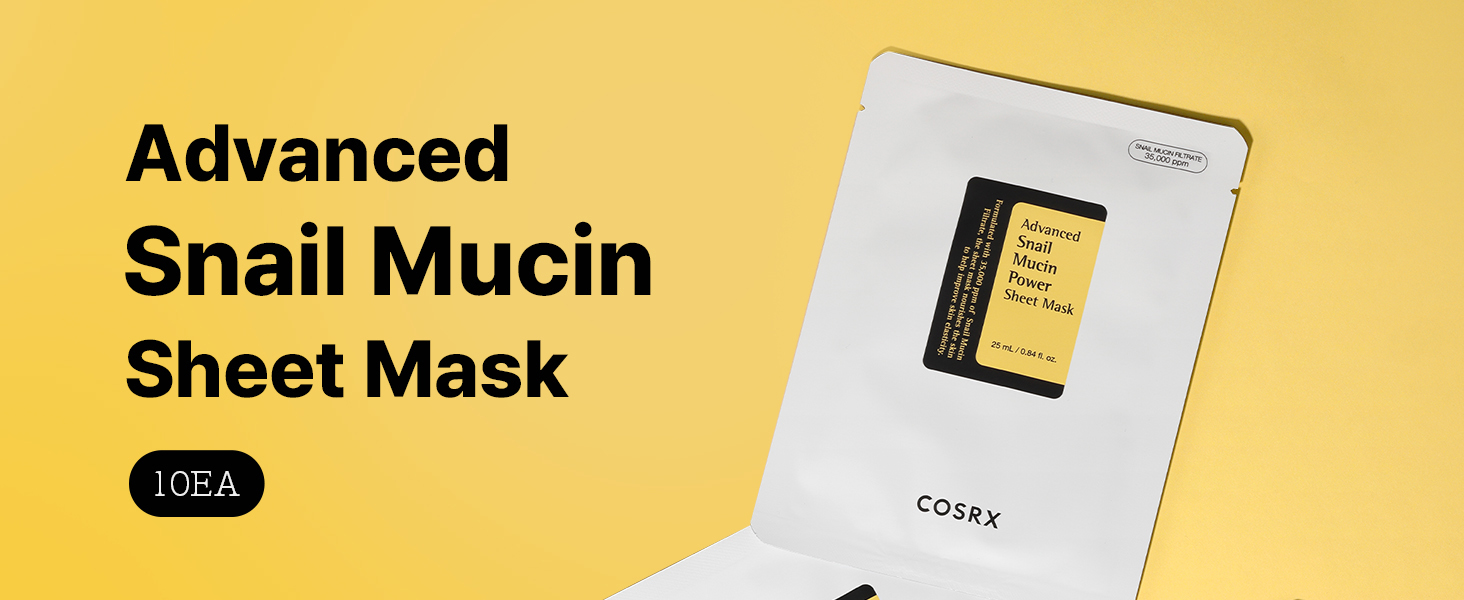Snail Mucin Sheet Mask detail 1