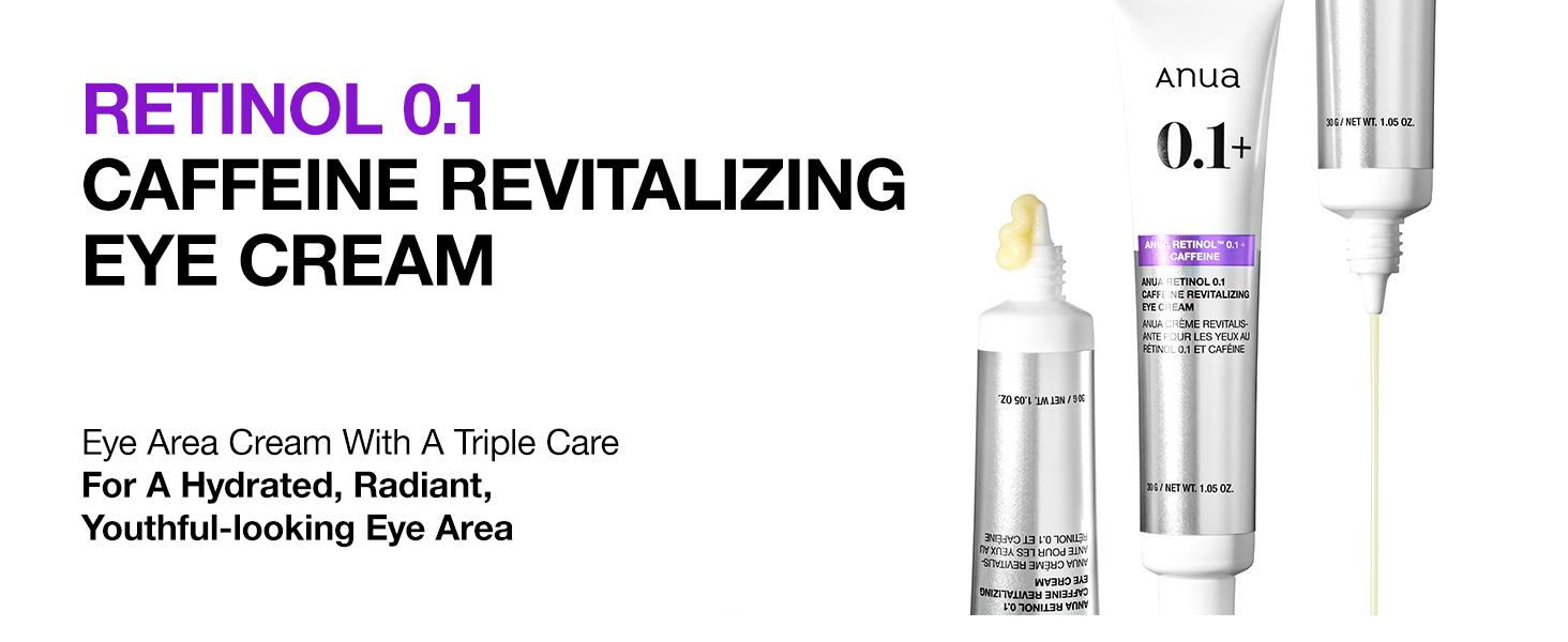 Retinol 0.1 Caffeine Revitalizing Eye Cream detail 1