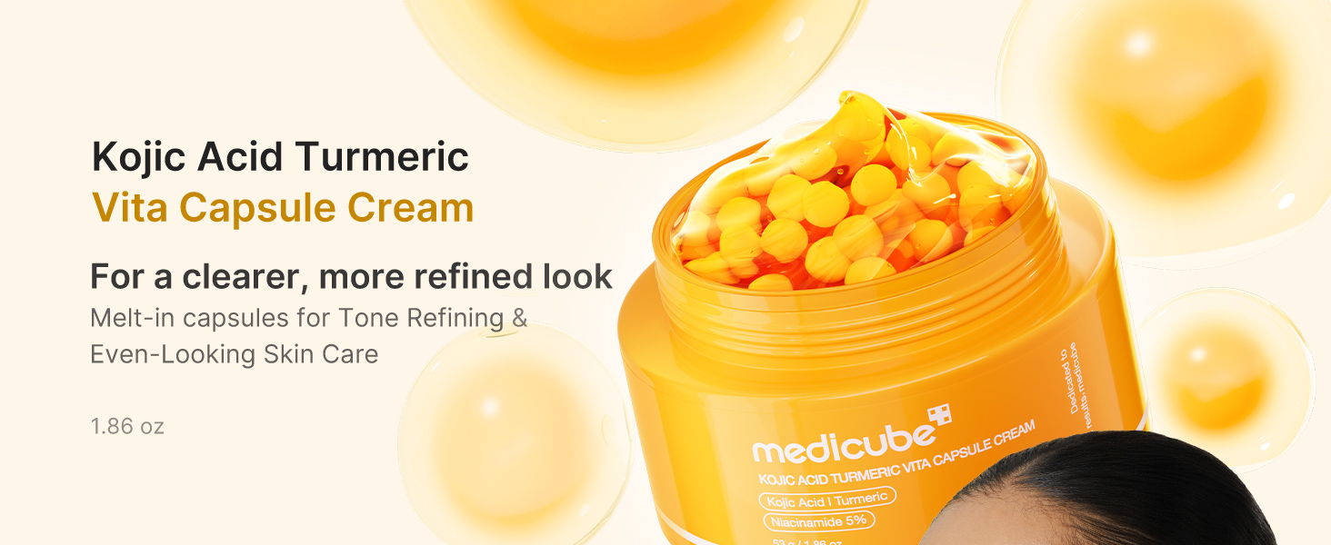 Capsule Cream with Kojic Acid & Turmeric for detail 1
