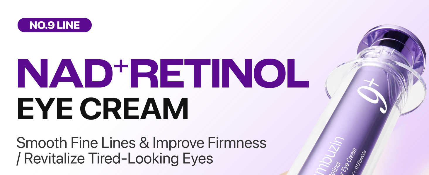 No.9 NAD+ Retinol Eye Cream for wrinkles & detail 1