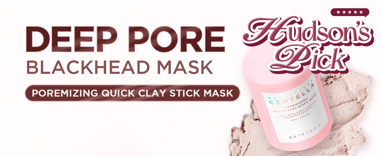 [Hudson's Pick] Poremizing Quick Clay Stick Mask detail 1