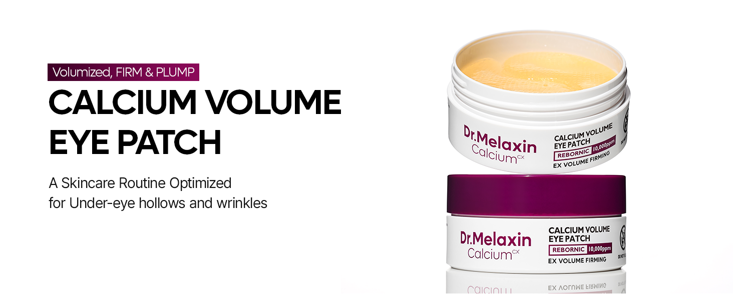 Calcium Volume Under Eye Patches for Puffy Eyes detail 1