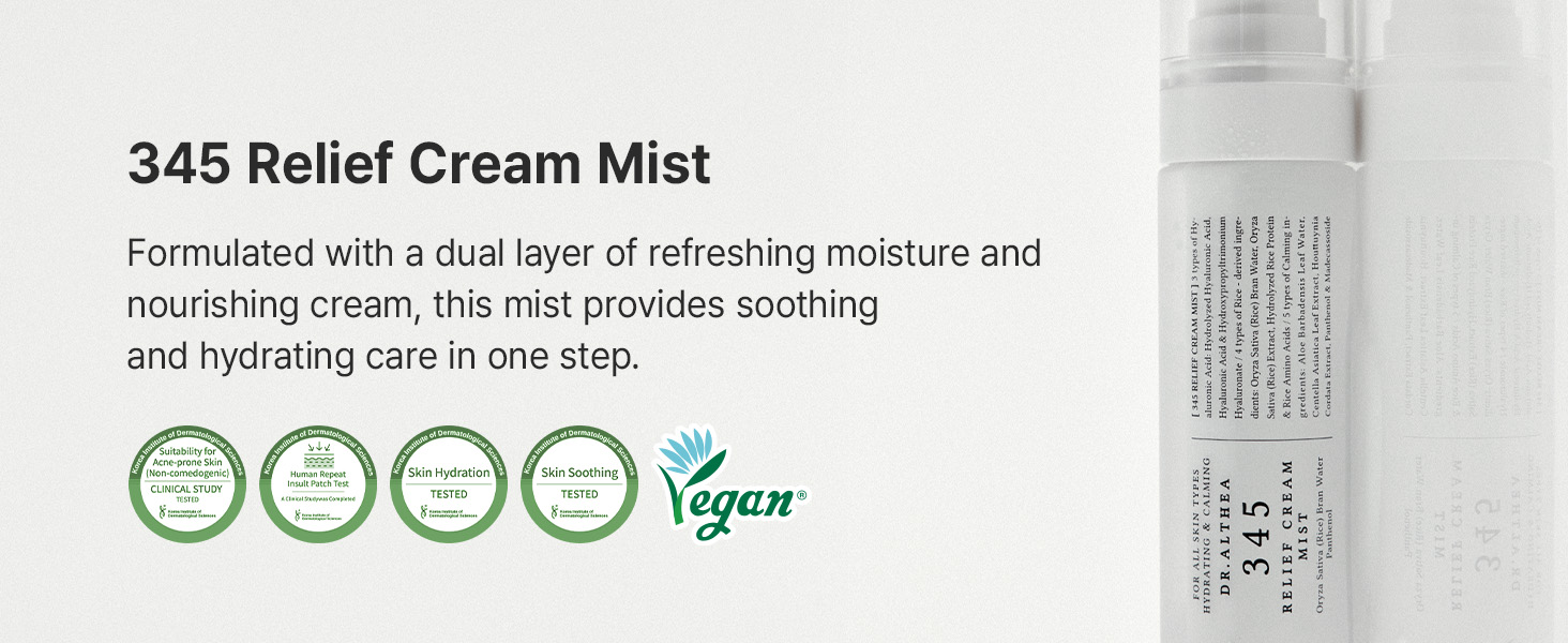 345 Relief Cream Mist detail 1