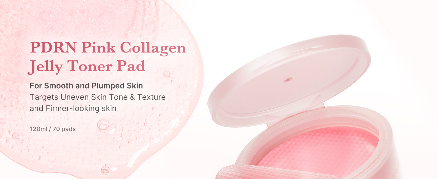 Toner Pads Salmon DNA PDRN Pink Collagen Jelly detail 1