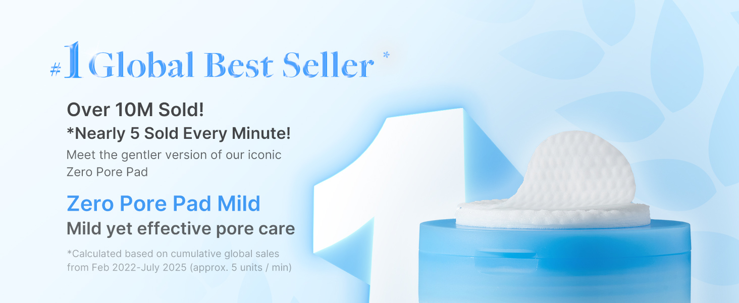 Toner Pads Zero Pore Pad Mild 2.0 for detail 1