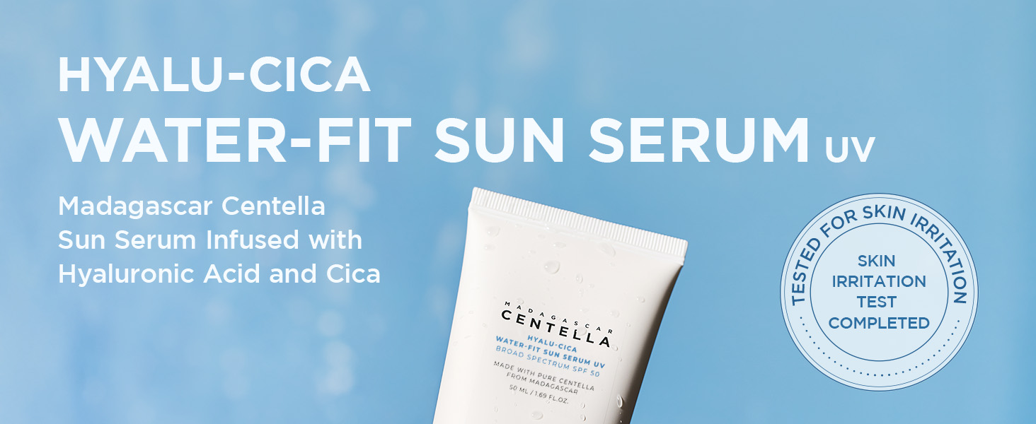 Hyalu-Cica Water-Fit Sun Serum UV detail 1