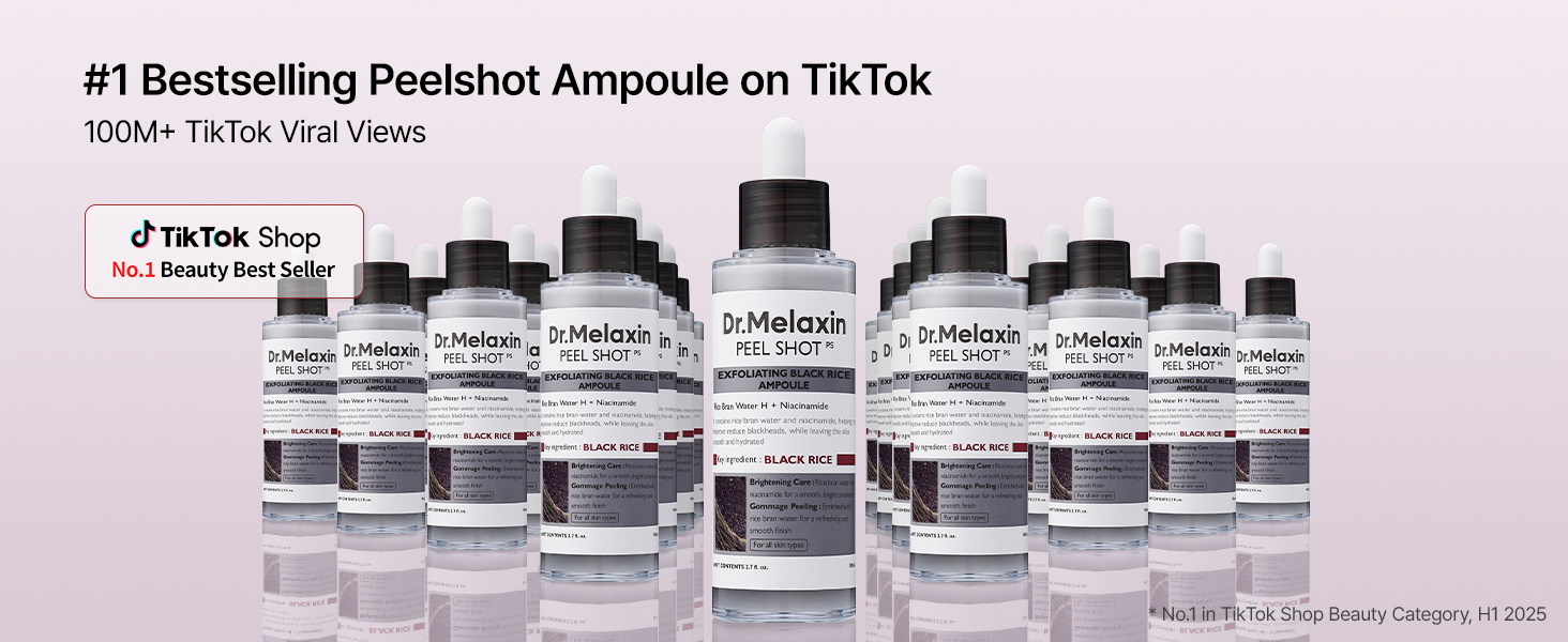 Peel Shot Black Rice Exfoliating Ampoule detail 1