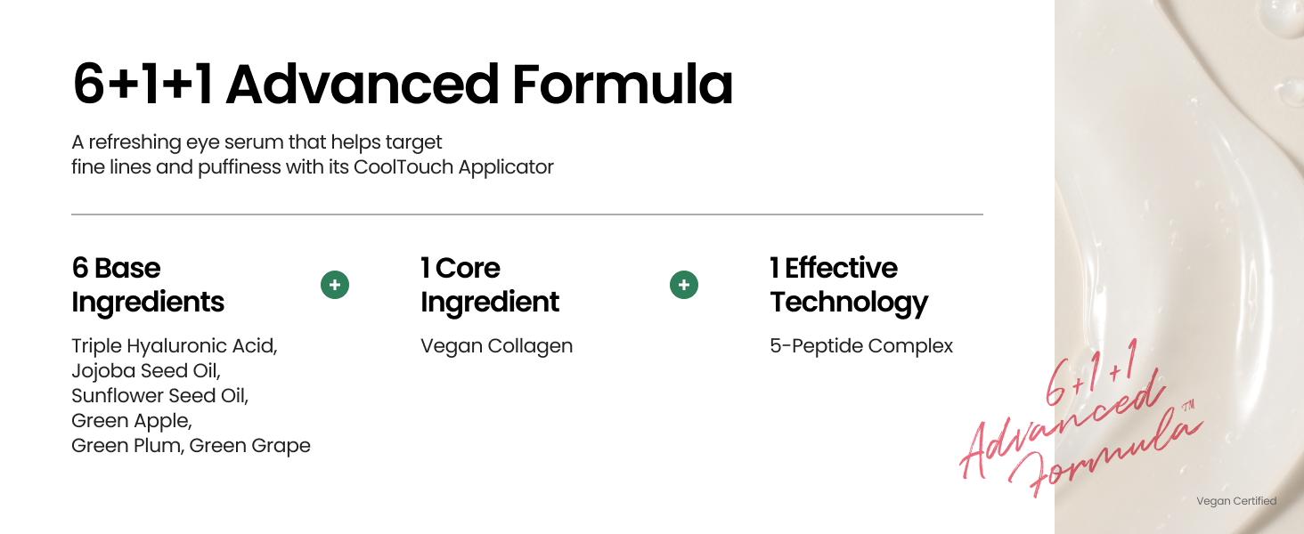 Vegan Collagen Eye Serum with 2% Niacinamide detail 10