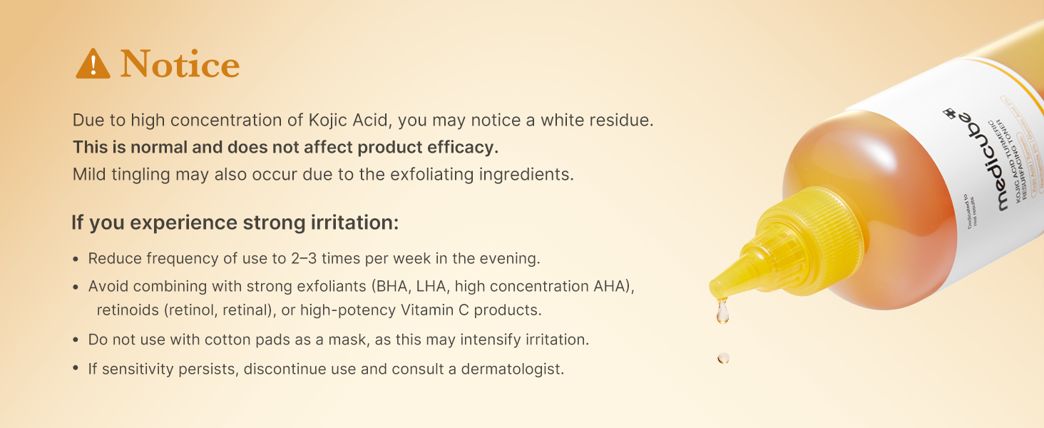 Kojic Acid Turmeric Smoothing Toner for Face & detail 10