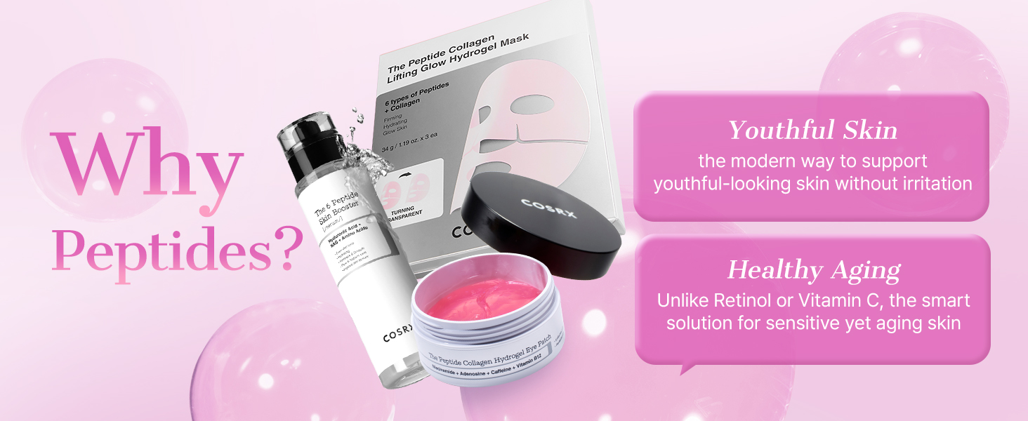 Pink Peptides Collagen Hydrogel Eye Patch for Puffy detail 10